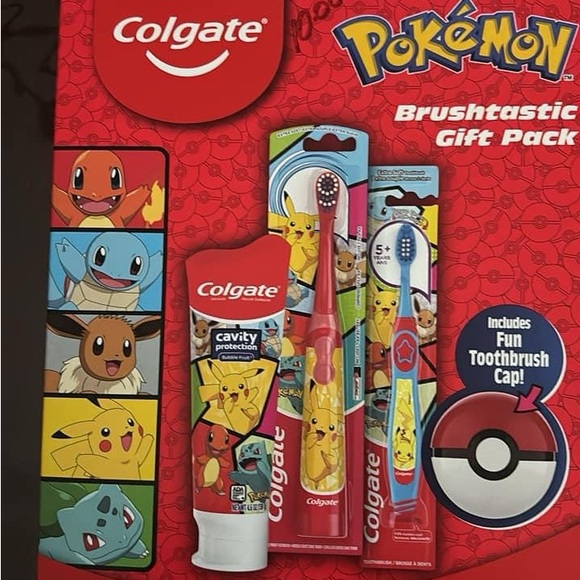 Pokeman toothbrush set - Picture 1 of 1